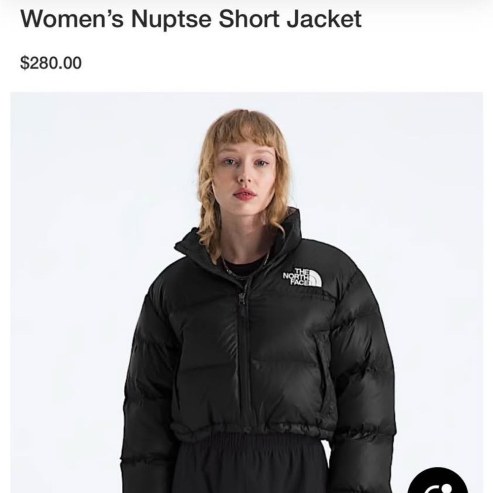 The North Face Women's Black Puffer Jacket